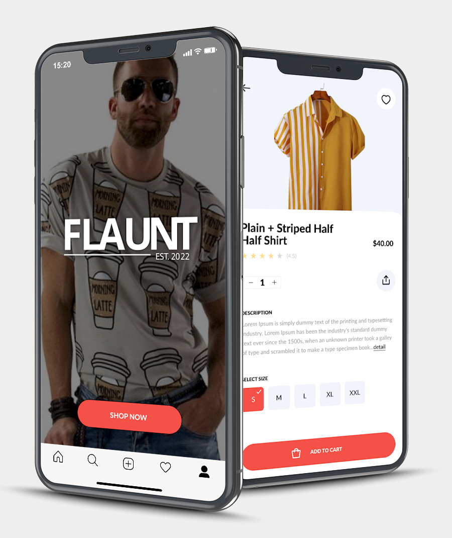 FLAUNT Clothing App